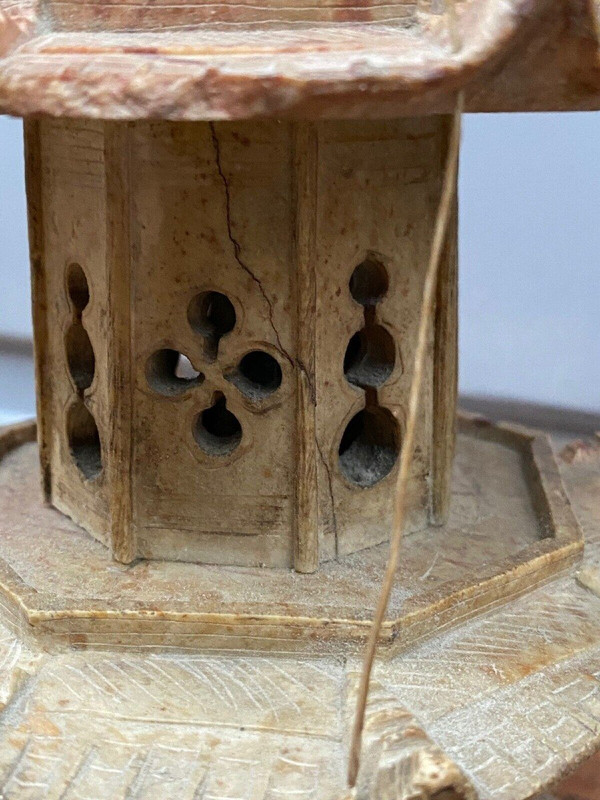 Pietre dure che rappresentano le pagode della Cina del XIX secolo