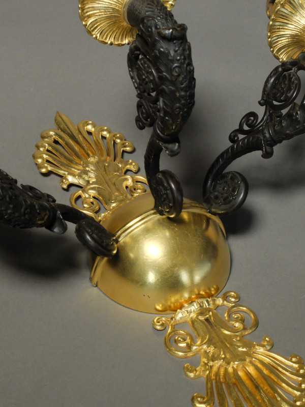 Coppia di applique del periodo del Restauro 