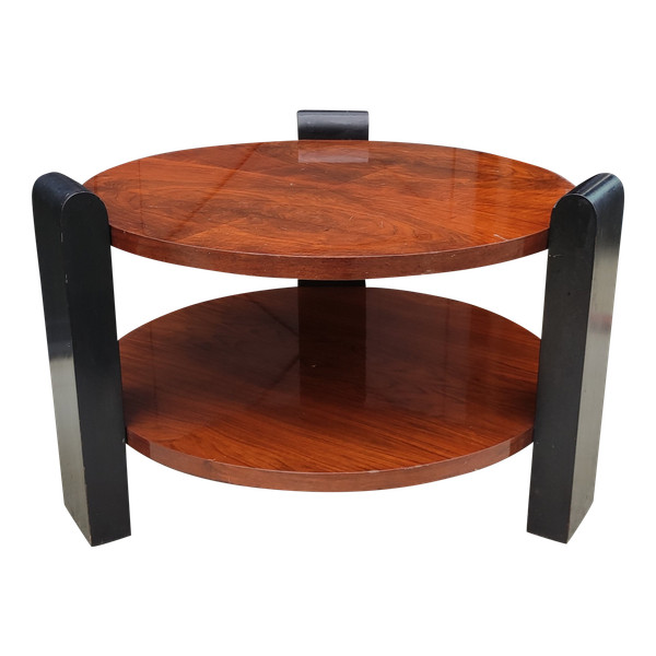 Art Deco coffee table Attributed to Jacques Adnet / Dufet / Hôtel Negresco