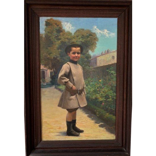 Alfred PLAUZEAU - Portrait of a child