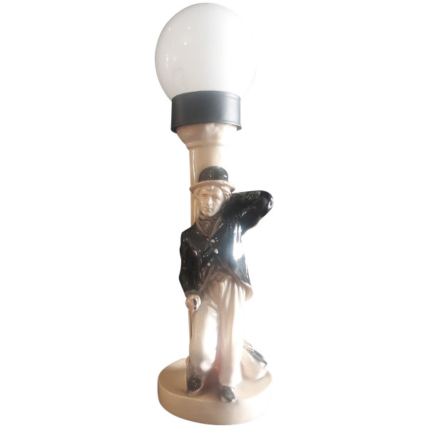 Lampe vintage à poser.