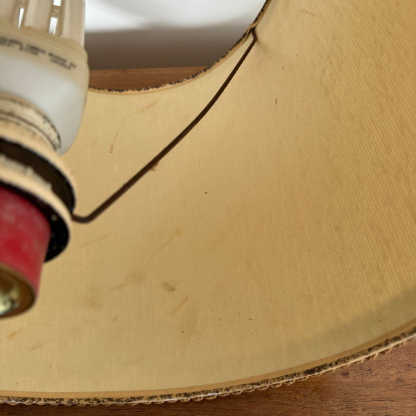 Lampe en céramique 1960 vintage Carmo Saude Portugal XXe