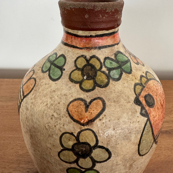 Lampe en céramique 1960 vintage Carmo Saude Portugal XXe