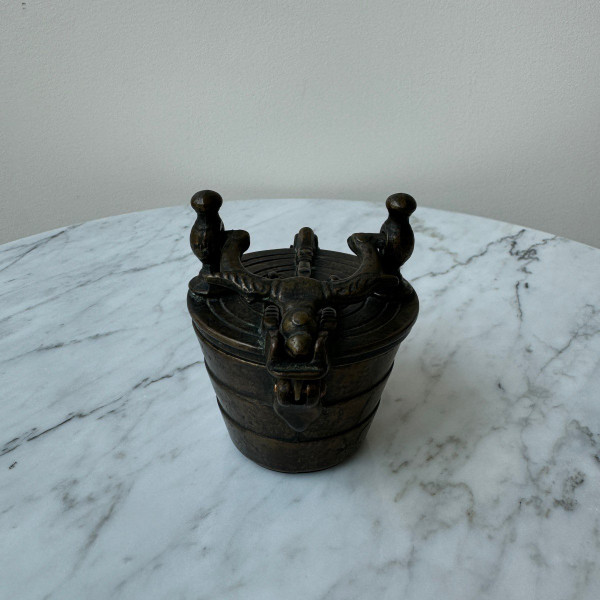 Pile de poids de Nuremberg en bronze XIXe
