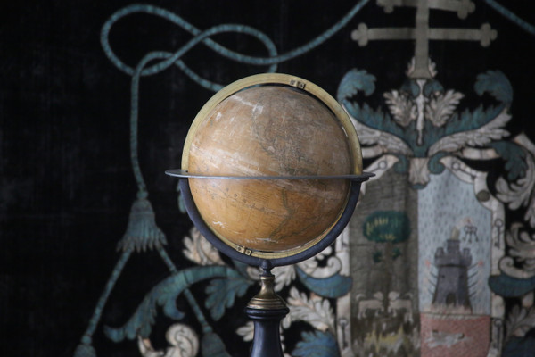 Globo terrestre di Charles Dien, 1840-1850