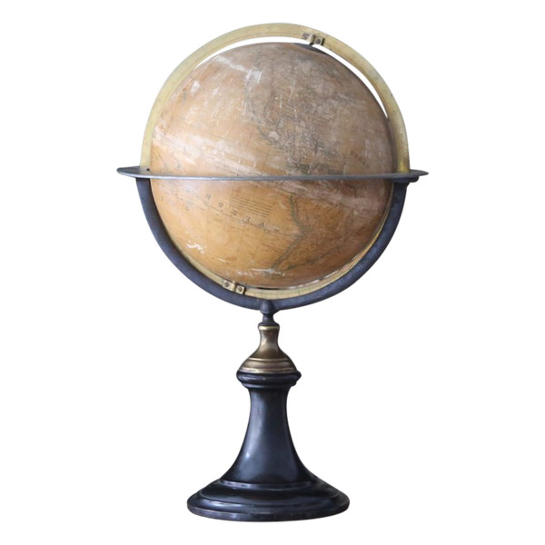 Globo terrestre di Charles Dien, 1840-1850