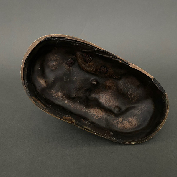 Bronze-Rebhuhn von Jules Moigniez, braune Patina aus dem 19. Jahrhundert