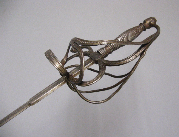 16th/17th century style rapier from the Viollet Le Duc 19th century period.