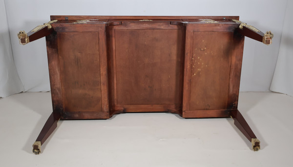 Bureau plat double face Style retour d’Égypte époque fin XIXe