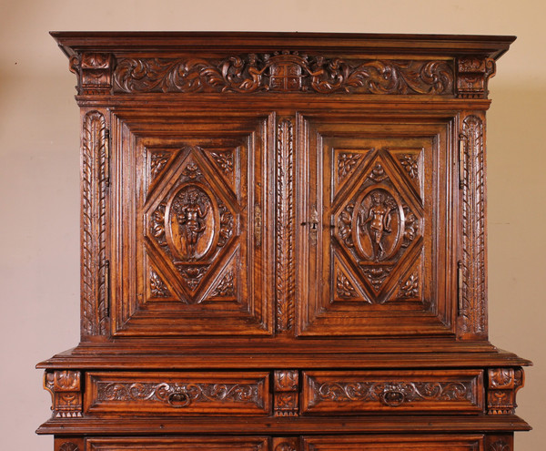 Renaissance Buffet Representing The 4 Seasons Circa 1580 - France