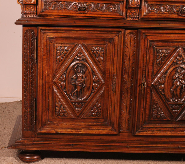 Renaissance Buffet Representing The 4 Seasons Circa 1580 - France
