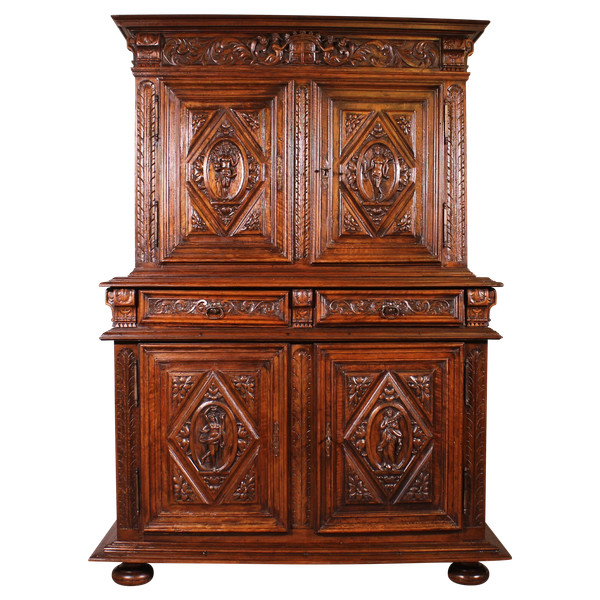 Renaissance Buffet Representing The 4 Seasons Circa 1580 - France