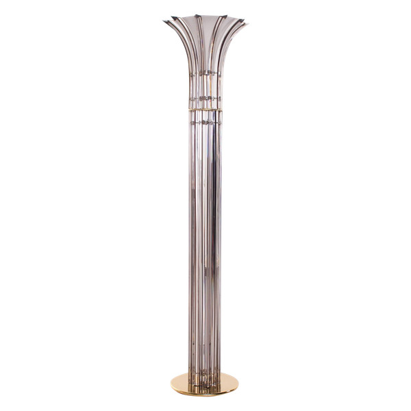 “Curve Tryedal” floor lamp, Murano, Alberto Dona.