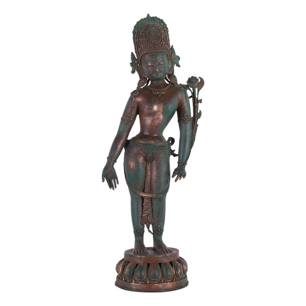 Indra in piedi, Nepal.