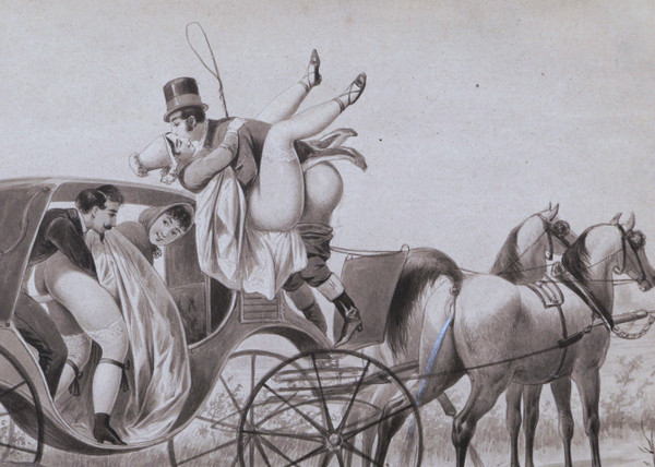 Scuola FRANCESE intorno al 1830, Verso Parigi!
