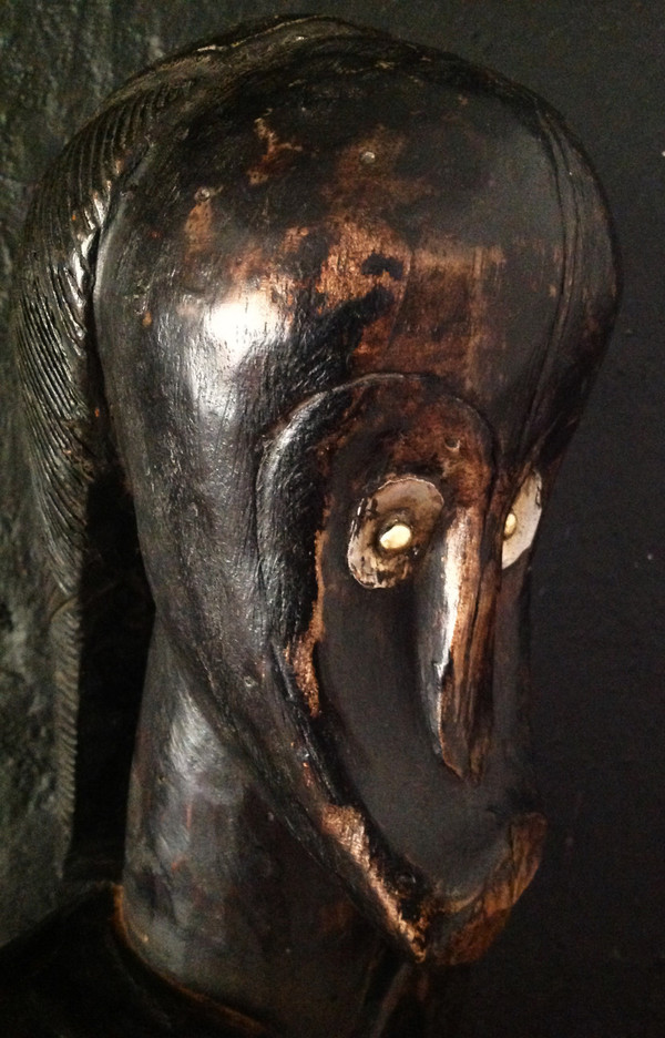 Grande sculpture Fang, Gabon.