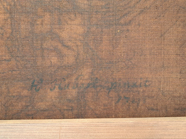 Jahrhundert, Porträt eines Mannes in Rüstung Um 1740