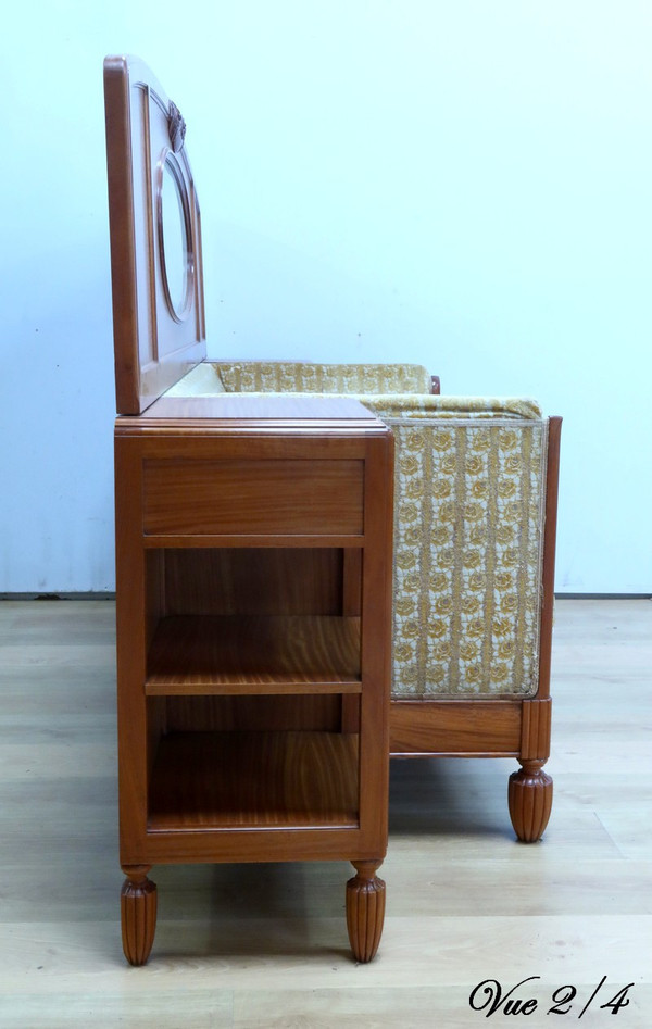 Sofa in Lemonwood, Art Deco - 1930