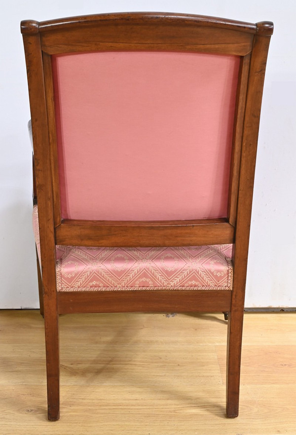 Paire de Fauteuils en Acajou, époque Restauration – Début XIXe