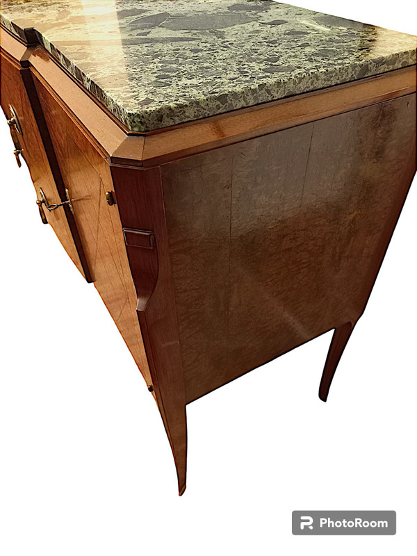 Commode Marquetée Art Déco De Coene frères