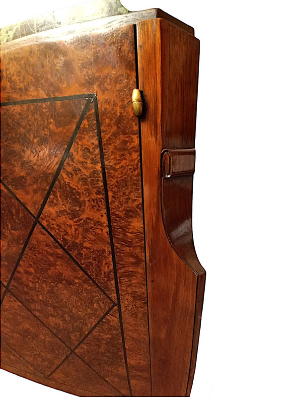 Commode Marquetée Art Déco De Coene frères