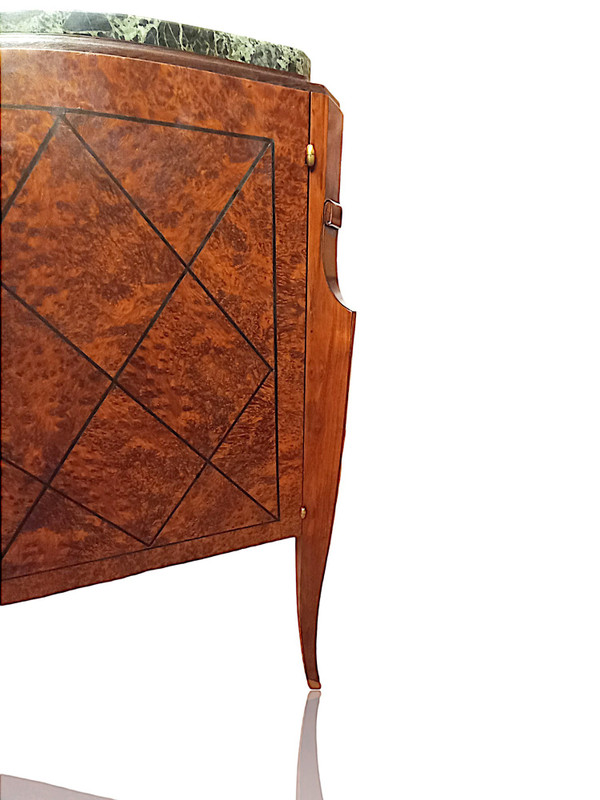 Commode Marquetée Art Déco De Coene frères