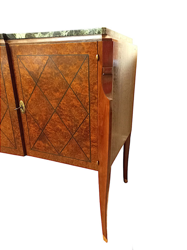 Commode Marquetée Art Déco De Coene frères
