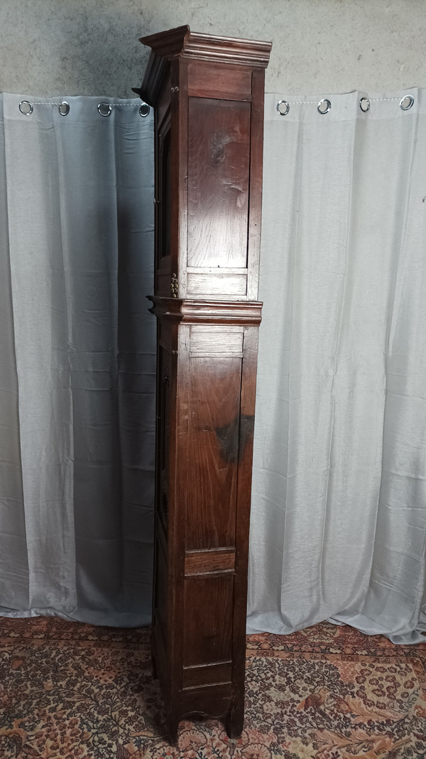 19th century Breton chestnut Comtoise clock