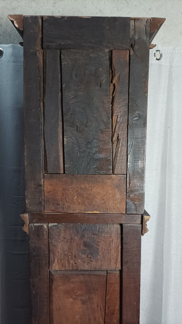 19th century Breton chestnut Comtoise clock