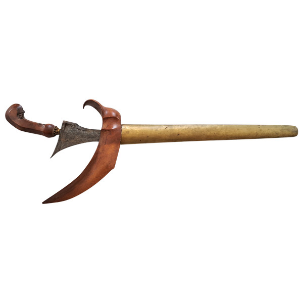 Antique (circa 1900) Sunggingan keris / Indonesian kris