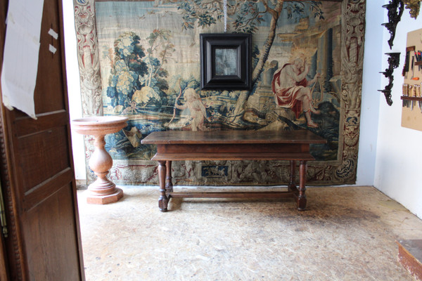 Oak table, late 17th century