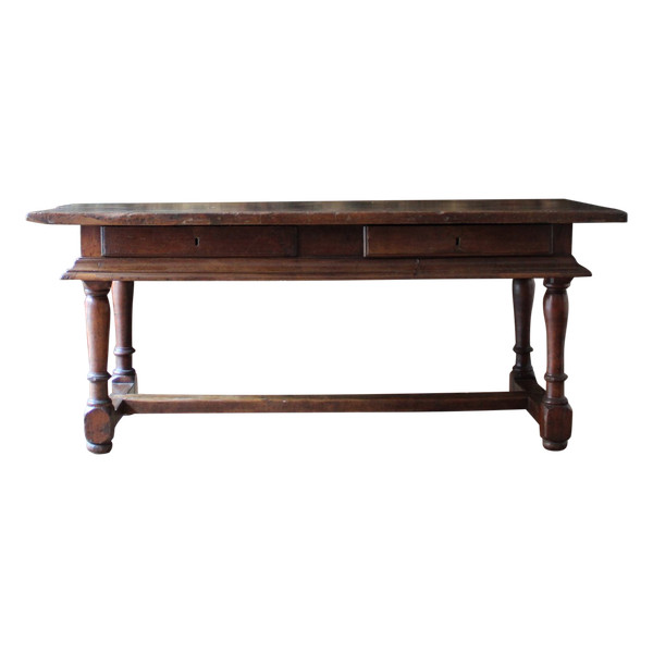 Oak table, late 17th century