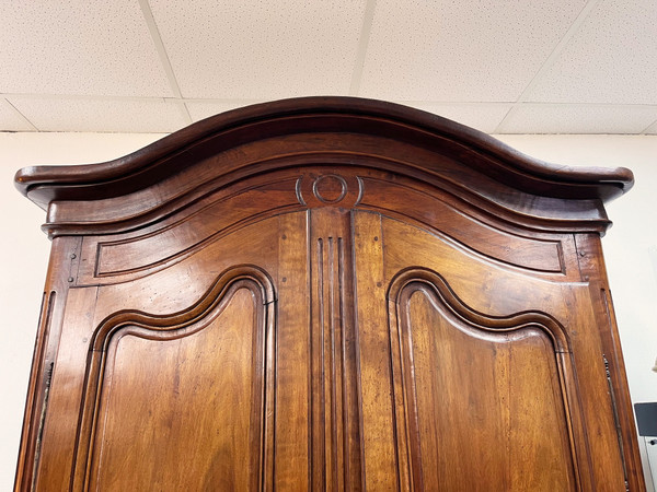 Large walnut cabinet LOUIS XV 19th century period