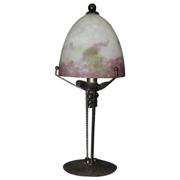 Lampada Muller d'epoca Art Déco 1930 circa