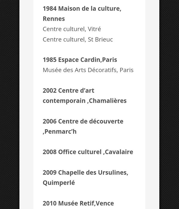 GERARD LE CLOAREC born 1945