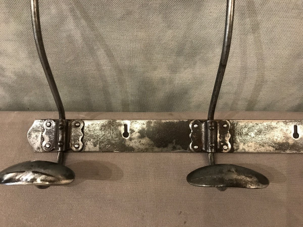Kleiderständer, Kleiderhaken aus Eisen aus dem 19.