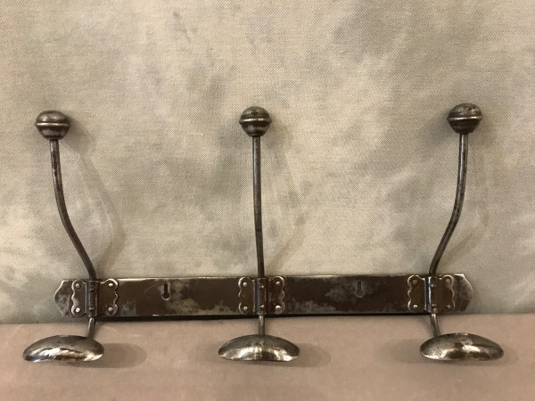 Kleiderständer, Kleiderhaken aus Eisen aus dem 19.