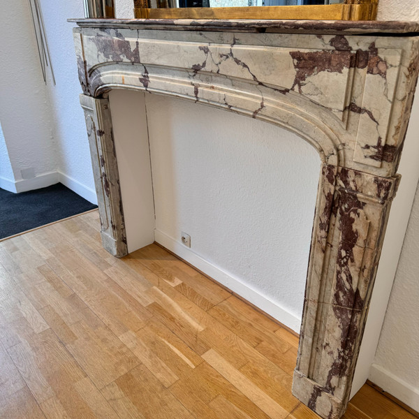Louis XIV mantel - 17th century - 160x28x122" (160x28x122")