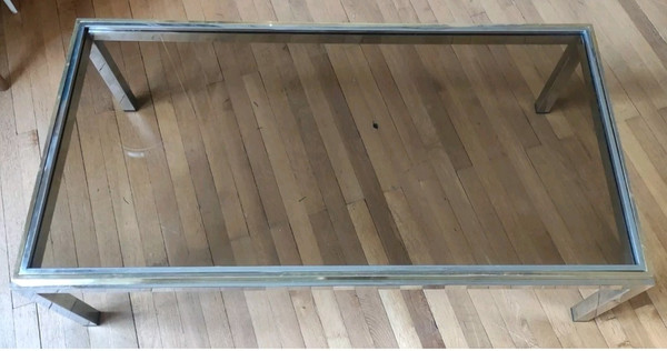 Flaminia design coffee table by Willy Rizzo