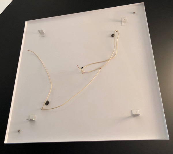 Wall lamp in the style of the Saori model by Kazuhide Takahama, Italy 70s