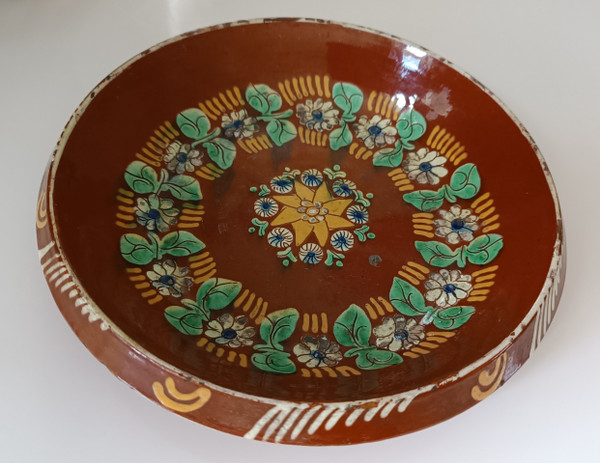 Swiss ceramics Pair of rösti dishes hollow dishes with collar late 19th century