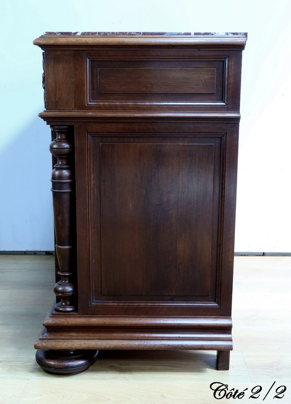 Commode en Noyer P. Guinand-Leglas, style Rennaissance – 1920