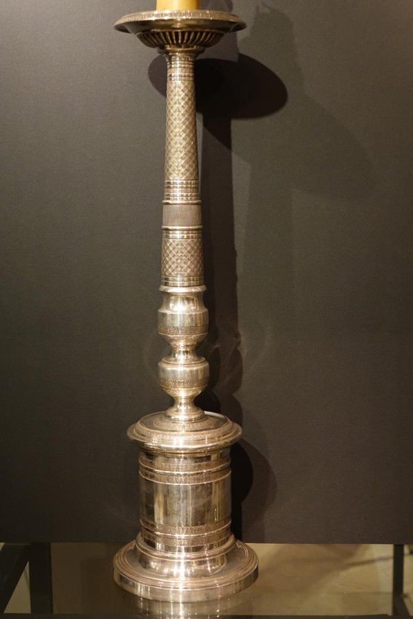 Pied De Lampe De Style Louis XVI,maison Chrysalia