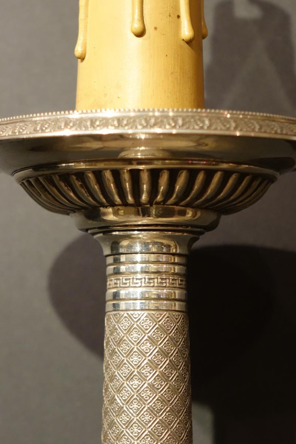 Pied De Lampe De Style Louis XVI,maison Chrysalia
