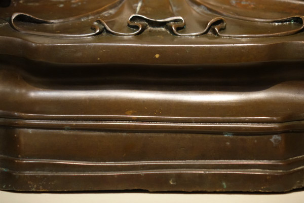 Bouddha Assis En Bhumisparsa Mùdra, Bronze, Birmanie, 19e S.
