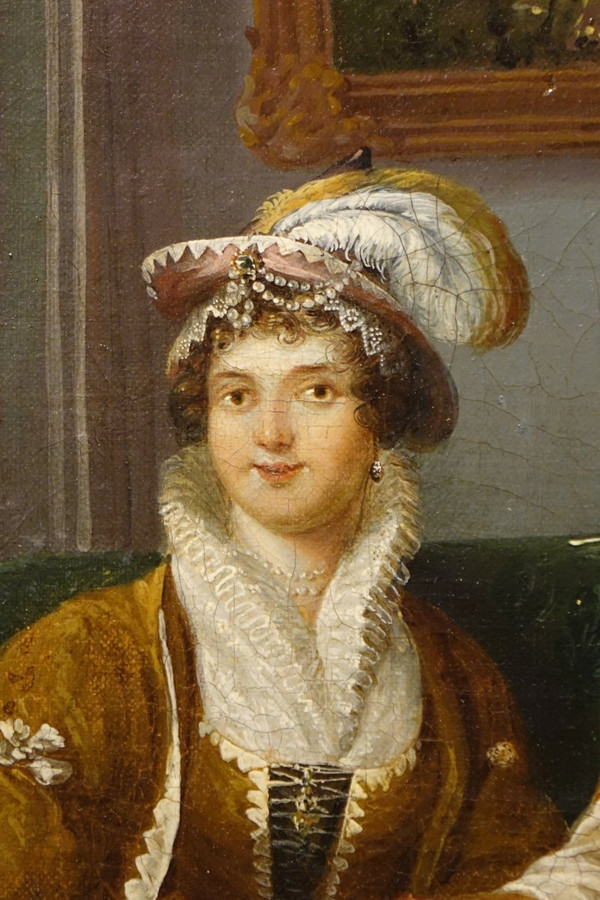 „Falstaff“, Öl auf Leinwand, Englische Schule, 19. Jh.