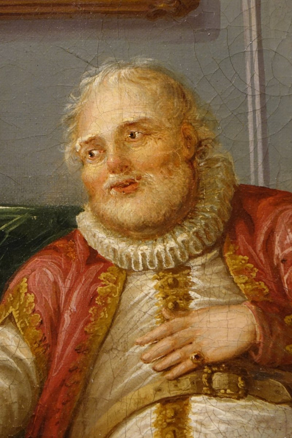 „Falstaff“, Öl auf Leinwand, Englische Schule, 19. Jh.