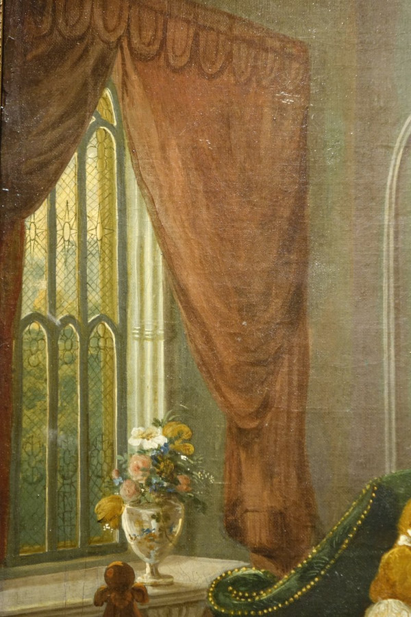 „Falstaff“, Öl auf Leinwand, Englische Schule, 19. Jh.