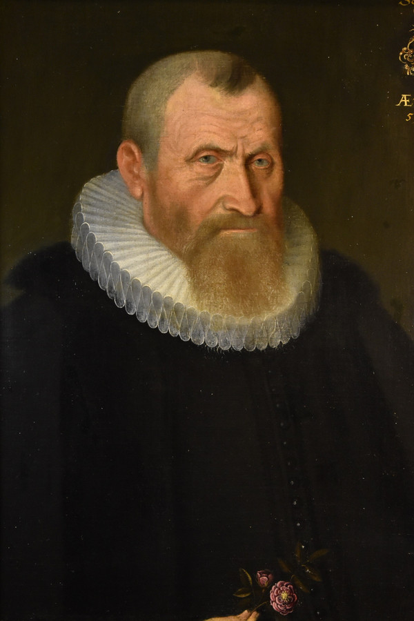 Ritratto di gentiluomo, Michiel Jansz van Mierevelt (Delft 1566 - 1641) cerchia