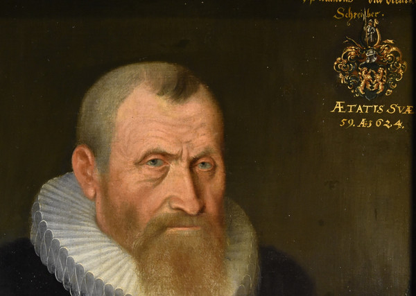 Ritratto di gentiluomo, Michiel Jansz van Mierevelt (Delft 1566 - 1641) cerchia
